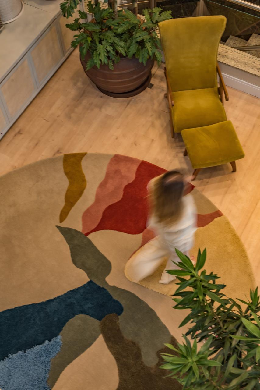 Tapetes para interiores com curadoria Luize Home